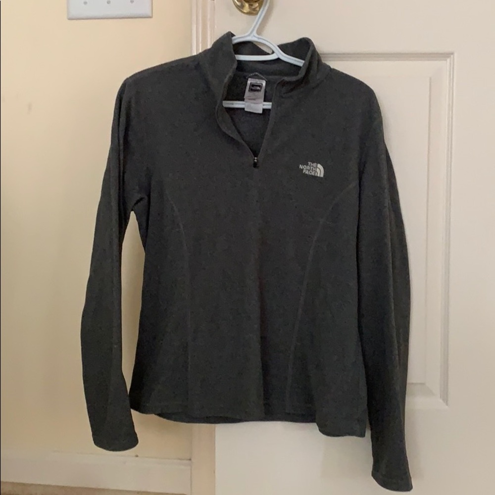 The North Face Gray Quarter ZIP